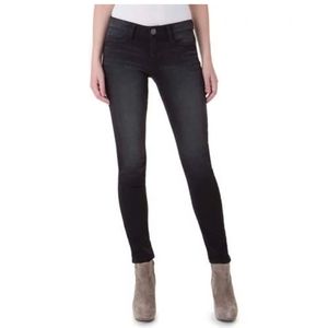 NO BOUNDARIES JUNIORS BLACK STRETCH DENIM JEANS